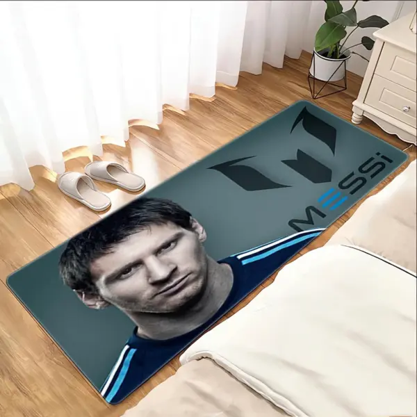 Messi and Neymar Non-Slip Bath Mat Set - Image 2