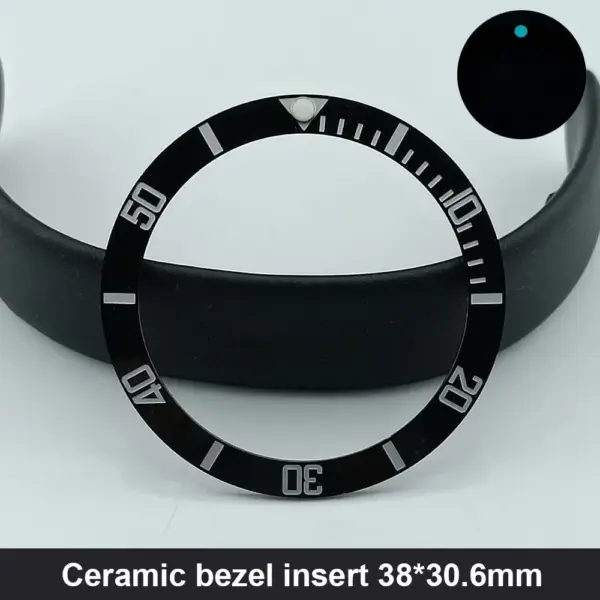 Sloping Ceramic Bezel Insert for 40mm Watch - Image 2