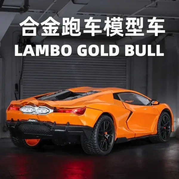 1:24 Lamborghini Revuelto Alloy Model Car - Image 5