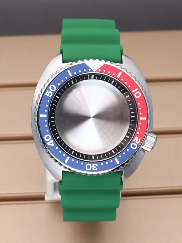 45mm Silver SKX Watch Case for Seiko NH35/NH36 - Image 36