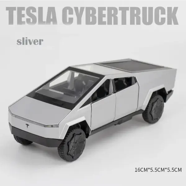 1:32 Tesla Cybertruck Diecast Toy Model - Image 10