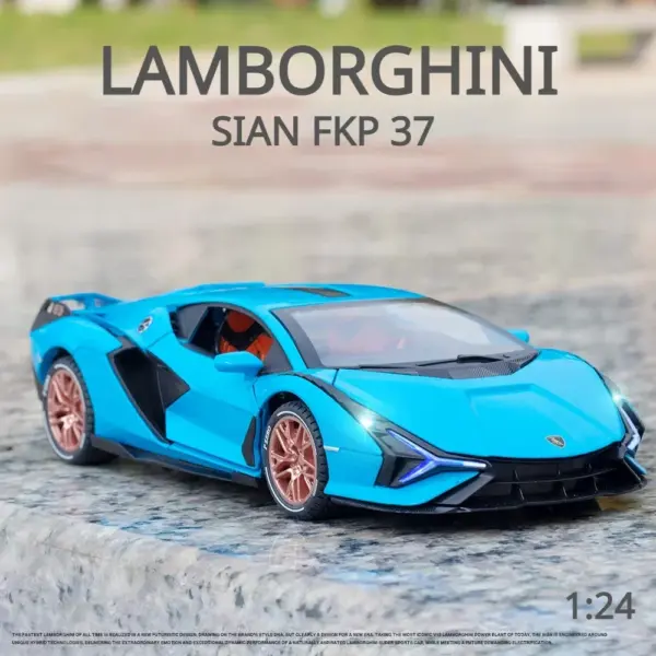 1:24 Lamborghini Sian Diecast Model Car