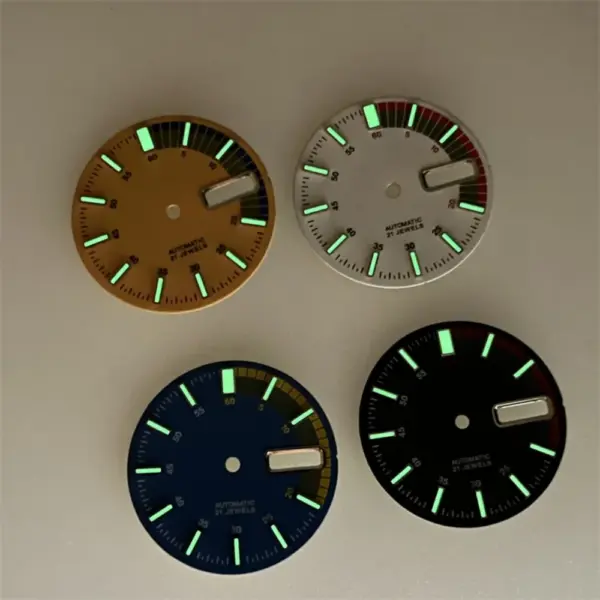28.5mm Green Luminous Watch Dial Replacement - Image 6