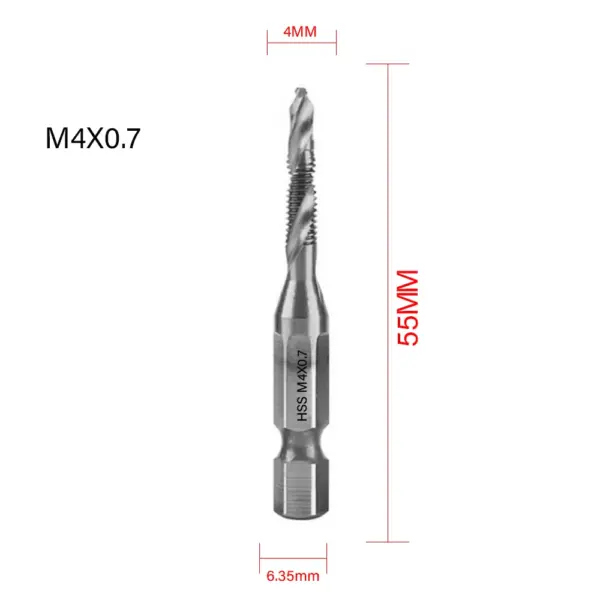 Titanium Plated HSS Tap Drill Bit Set - Image 23