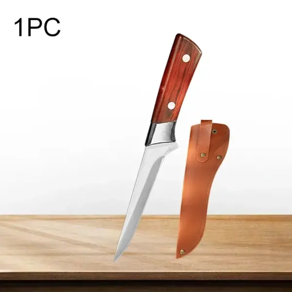 Stainless Steel Professional Boning Kitchen Knife - Image 8