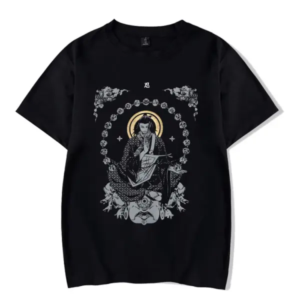 Anime Jujutsu Geto Suguru Vintage T-Shirt - Image 6
