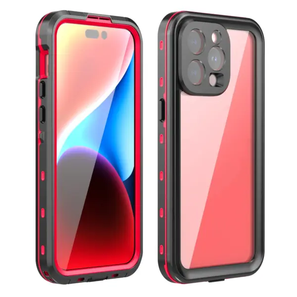 Ultra-Thin Waterproof Case for iPhone 13-15 - Image 2