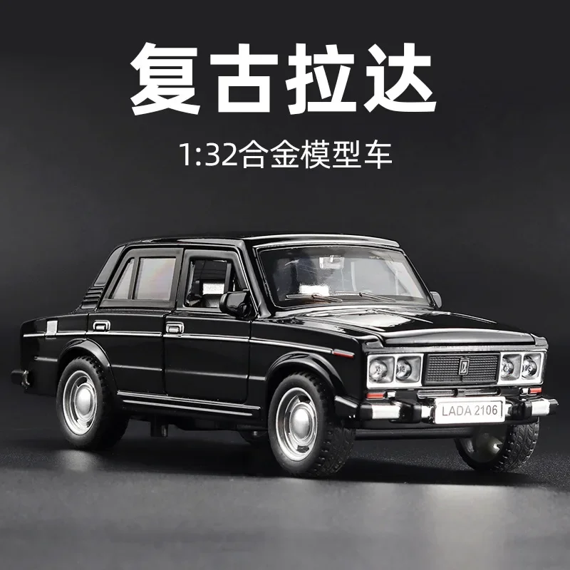 1:32 Diecast LADA 2106 Classic Car Model 4 1:32 Diecast LADA 2106 Classic Car Model - Image 4