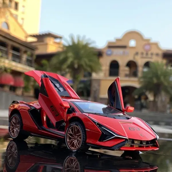 1:32 Lamborghini SIAN Diecast Model Car - Image 5