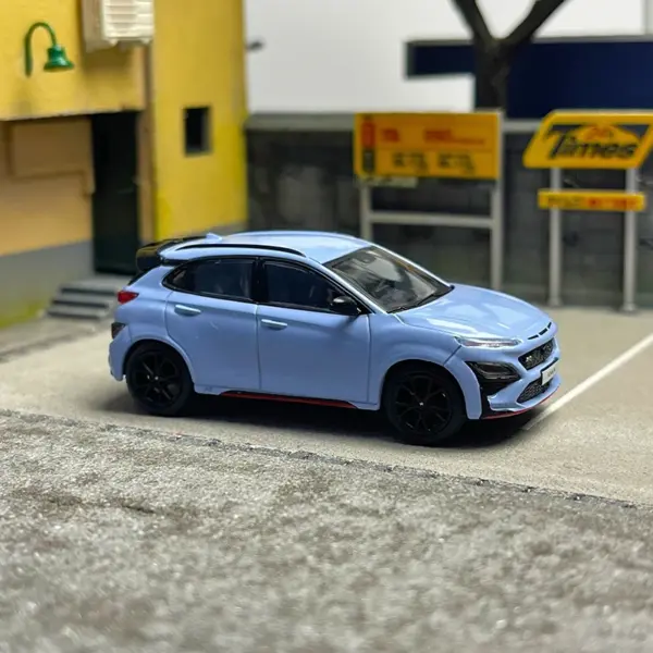 1:64 Diecast Alloy Hyundai KONA N Model Car - Image 5