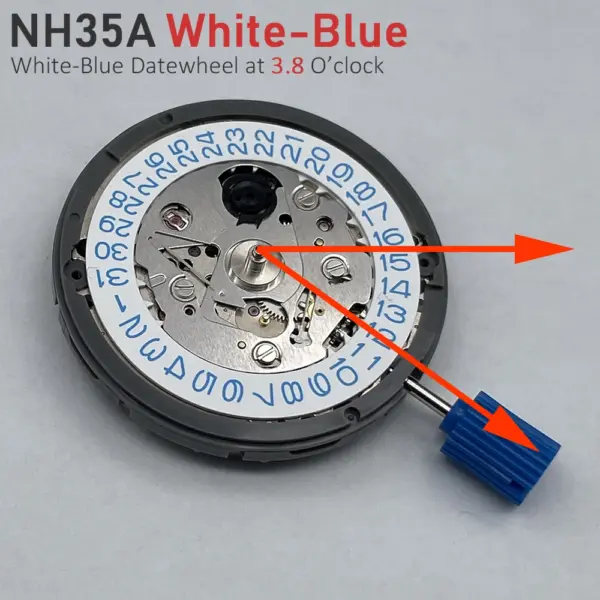 Japan NH35 Automatic Mechanical Movement Mod - Image 2