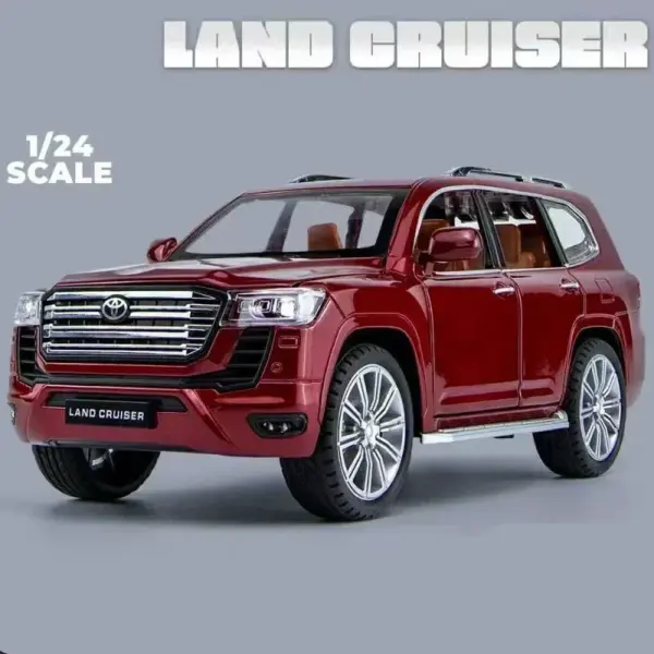 1:24 Toyota Land Cruiser Diecast Model Car - Image 7