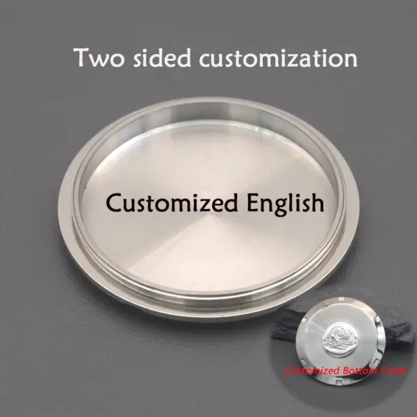 Custom Stainless Steel Watch Back Cover NH35 NH36 - Image 15