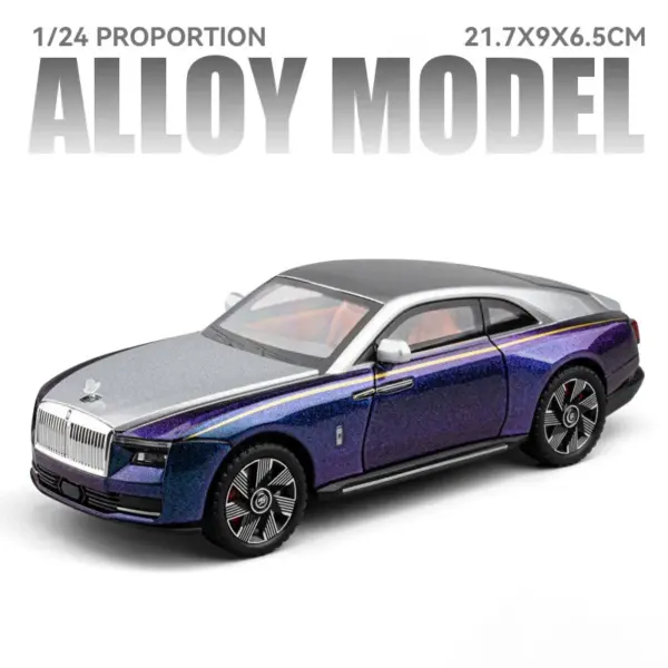 1:24 Alloy Rolls Royce SPECTRE Diecast Model - Image 10