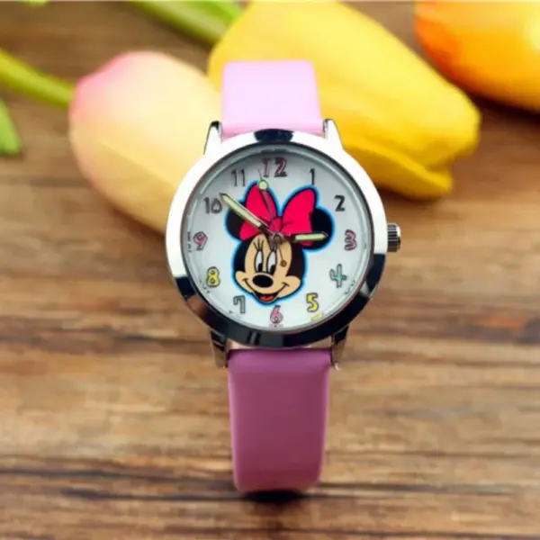 Disney Mickey Mouse Kids Colorful Watch - Image 3
