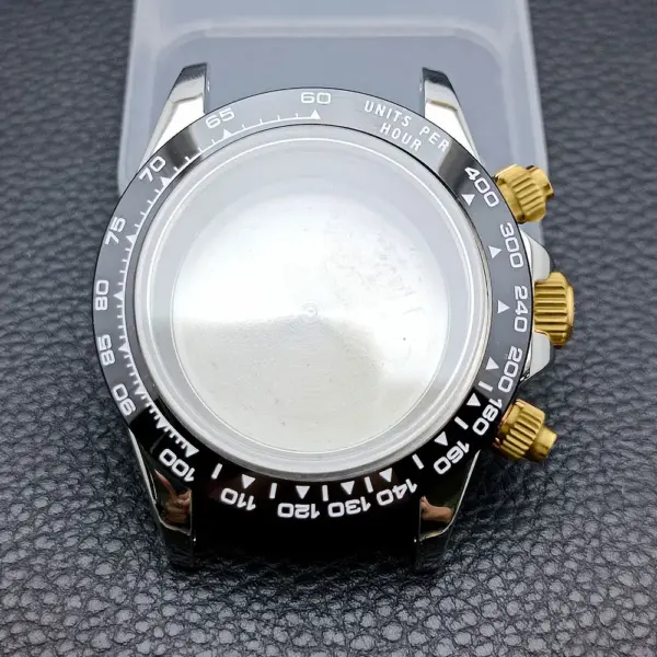 39.3mm Stainless Steel Watch Case for VK63 - Image 57