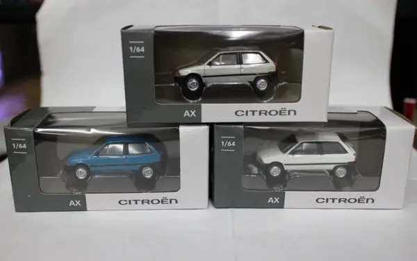 1/64 Scale Citroen AX 1986 Diecast Model Set - Image 6