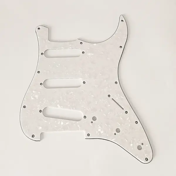 11 Hole Stratocaster Guitar Pickguard 3 Ply - Image 16