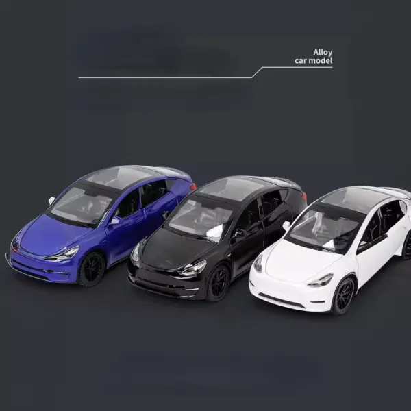 1:32 Tesla Model Y Diecast Car Model - Image 5