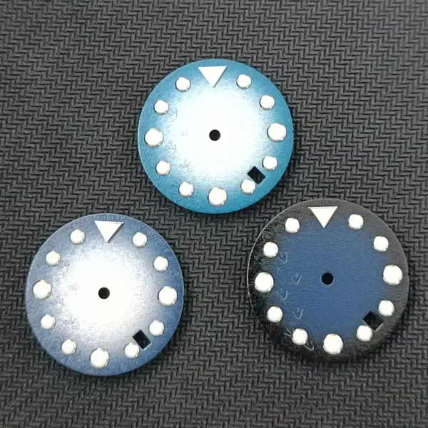 28.5mm Green Luminous Dial for NH35 Movement - Image 3