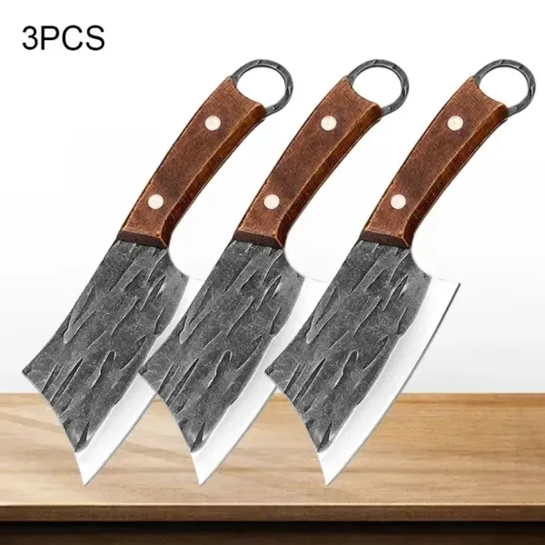 Professional Stainless Steel Kitchen Cleaver Knife - Image 8