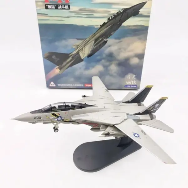 1/100 Scale F-14B Tomcat Metal Model Plane - Image 7