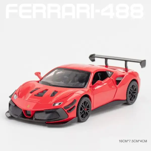 1:32 Ferrari 488 Diecast Alloy Car Model - Image 8