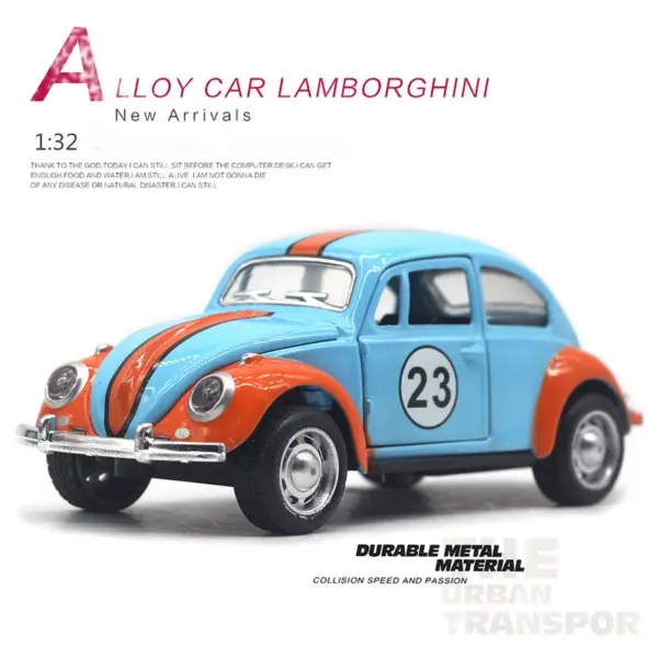 1:32 Scale Volkswagen Beetle Diecast Model - Image 2