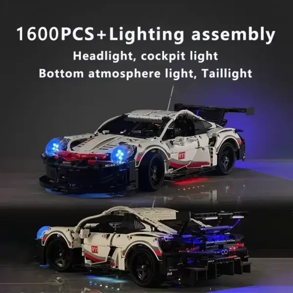 1600PCS Remote Control Car Building Blocks Set - Image 7
