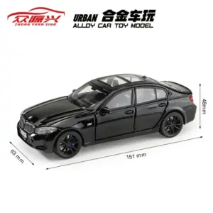 1:32 BMW 320I Diecast Metal Model Car 15 S147f26554250431f85438958e94fe288a