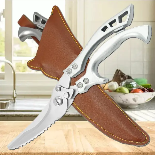 Stainless Steel Kitchen Poultry Shears Set