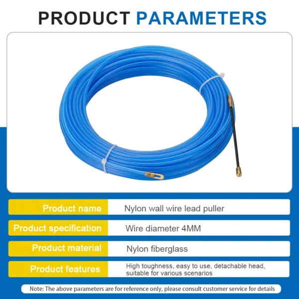 4mm Fiberglass Electric Cable Puller, 5-40M - Image 5