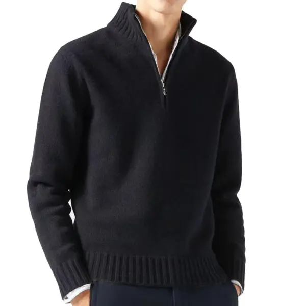 Men's Casual Turtleneck Sweater for Autumn - Image 2