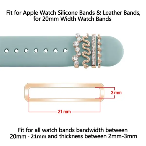 Decorative Charms for Apple Watch Bands - Image 6