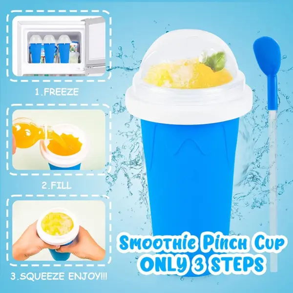 Silicone Quick-Freeze Slushy Maker Cup - Image 2
