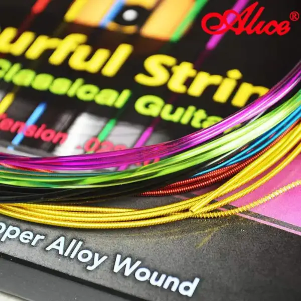Alice A107C Colorful Nylon Guitar Strings Set - Image 4