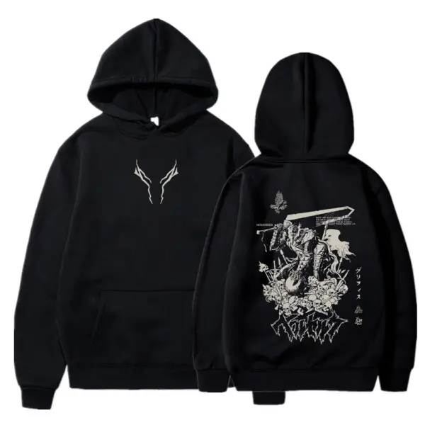 Anime Berserk Casual Hoodie for Men - Image 2