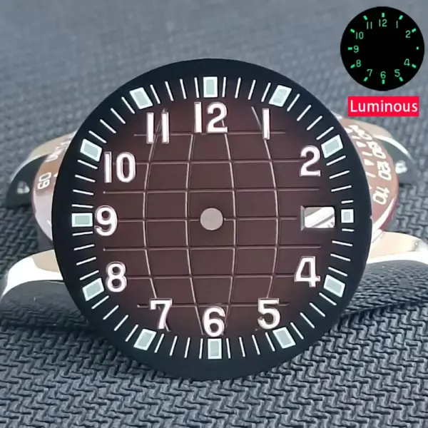 31.5MM Luminous Watch Dial for NH35 Movement - Image 9