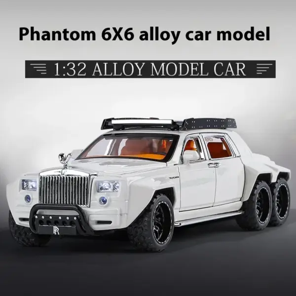 1:32 Rolls-Royce Phantom Diecast Model Car - Image 6