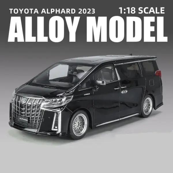 1:18 Scale Toyota Alphard Diecast Car Model - Image 8