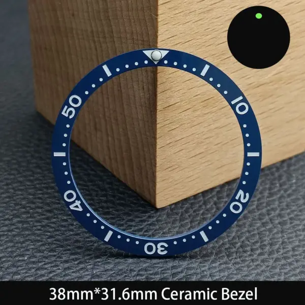 Luminous Ceramic Bezel Insert 38mm Watch Part - Image 26