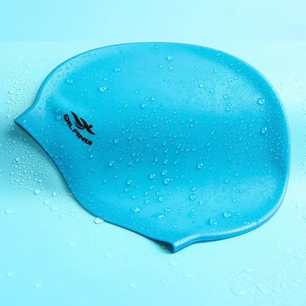Silicone Waterproof Swimming Cap for Adults Kids - Image 7