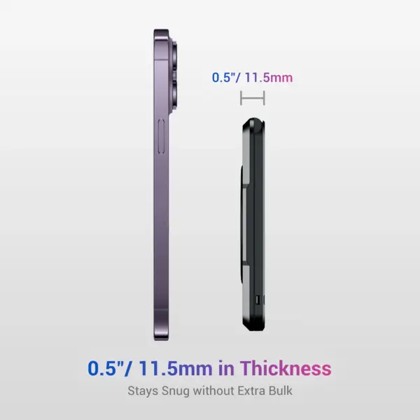 Magnetic Wallet and Phone Ring Holder for iPhone - Image 4