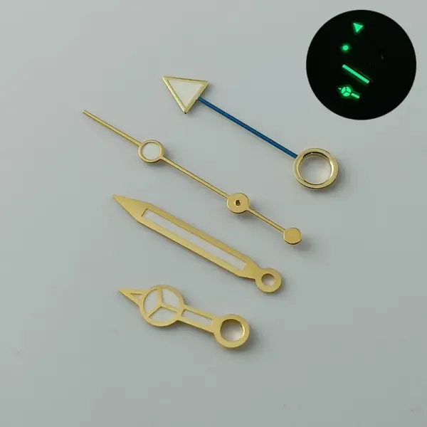 Blue Green Luminous NH34 Watch Hands Set - Image 6