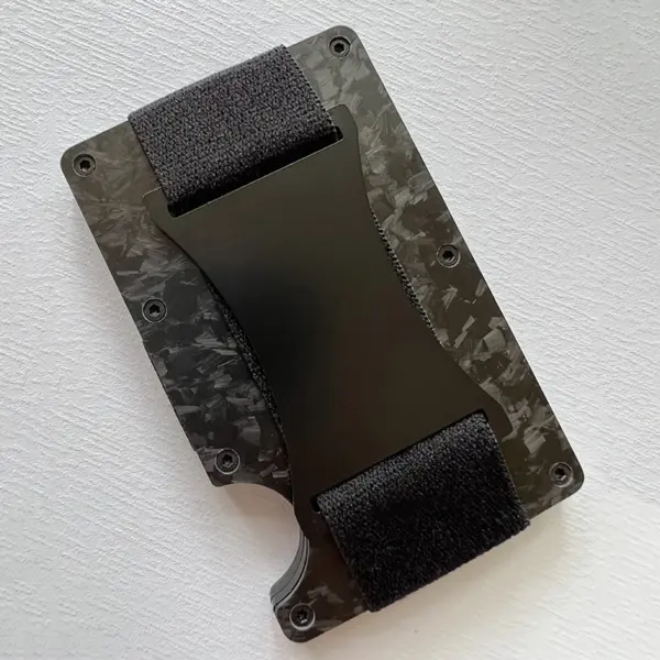 Forged Carbon Fiber RFID Card Holder Wallet - Image 9