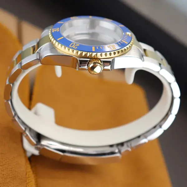 40mm Gold Stainless Steel Watch Case Set - Image 3