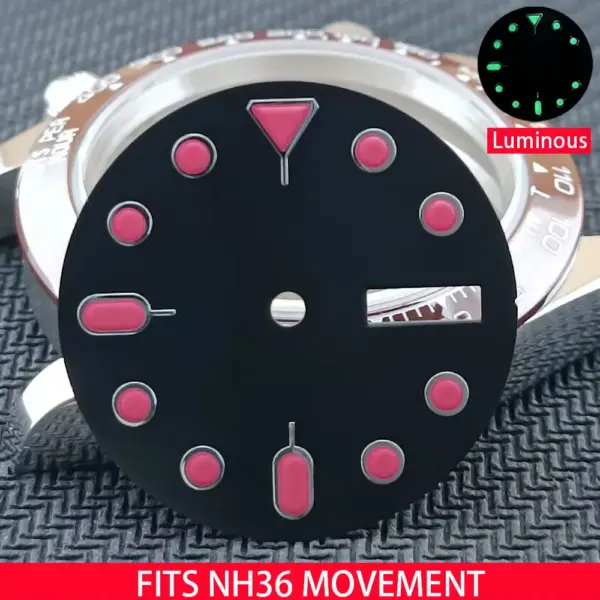 28.5MM Luminous Watch Dial for NH36 Movement - Image 14