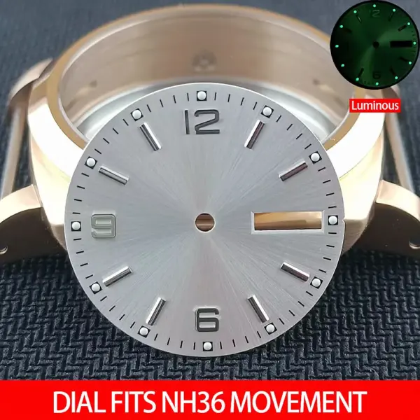 28.5mm Luminous Watch Dial for NH35/NH36 - Image 8