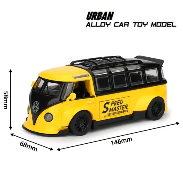 1:32 Scale VW Type 1 Bus Alloy Model - Image 7