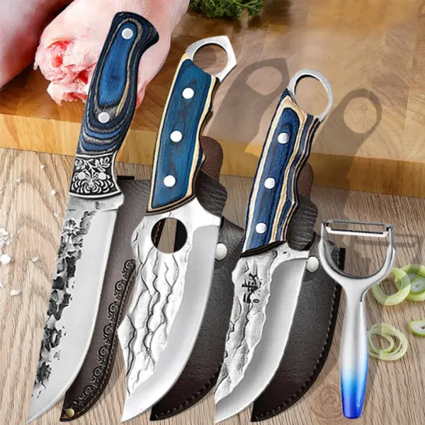 Stainless Steel Boning Cleaver Kitchen Knife